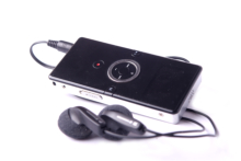 MP3 player with headsets